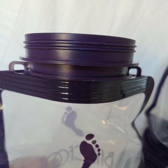 2 x Reusable Portable Beverage Snack Storage Jar Pouches Camping Space Saving - Picture 7 of 11